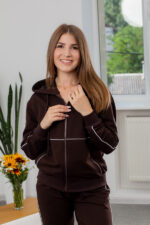 Set 25.2729 two-thread knit fabric, color Dark chocolate, 42(S), 44(M), 46(L) - Image 4