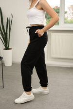 Pants 25.2730 two-thread knit fabric, color Black, 42(S), 44(M), 46(L) - Image 2