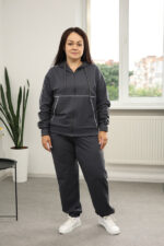 Set 25.2729 two-thread knit fabric, color Graphite, 48(XL), 50(XXL), 52(3XL)
