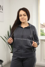Set 25.2729 two-thread knit fabric, color Graphite, 48(XL), 50(XXL), 52(3XL) - Image 4