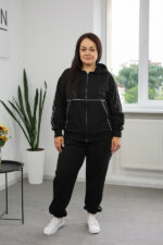Set 25.2729 two-thread knit fabric, color Black, 48(XL), 50(XXL), 52(3XL)