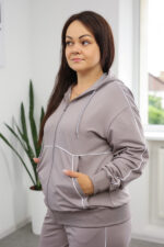 Комплект 25.2729 двуконечен трикотаж, цвят Сиво-графитен, 48(XL), 50(XXL) - Image 4