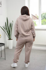 Костюм 24.2410 б Трикотаж двухнитка, колір Світле латте, 46(L), 48(XL), 50(ХХL) - Зображення 3