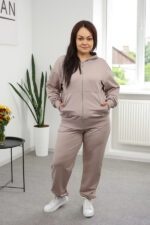Костюм 24.2410 б Трикотаж двухнитка, колір Світле латте, 46(L), 48(XL), 50(ХХL) - Зображення 4
