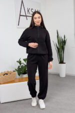 Set 26.2832 Loopback-Strickstoff, Farbe Schwarz, 40(XS), 42(S), 44(M)
