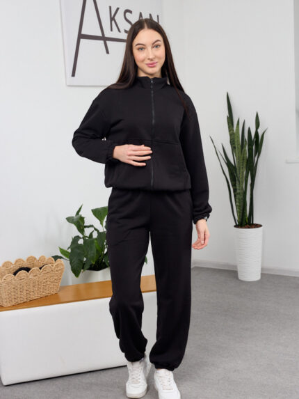 Костюм 26.2832 н Трикотаж петля, колір Чорний, 40(XS), 42(S), 44(М)