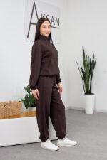 Комплект 26.2832 трикотаж петля, цвят Тъмен шоколад, 40(XS), 42(S), 44(M) - Image 2