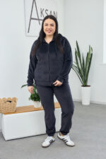Set 26.1860 thin velour, color Graphite, 50(XXL), 52(3XL), 54(4XL)