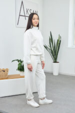 Set 26.2832 tricot buclat, culoare Lăptos, 40(XS), 42(S), 44(M) - Image 2