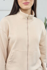 Set 26.2832 Loopback-Strickstoff, Farbe Creme, 40(XS), 42(S), 44(M) - Image 3