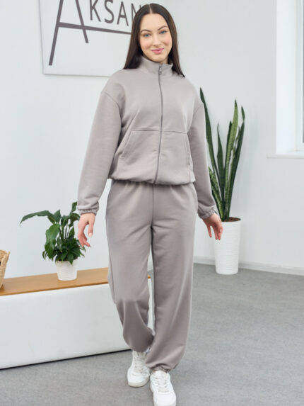 Костюм 26.2832 н Трикотаж петля, колір Сіро графітовий, 40(XS), 42(S), 44(М)