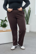 Штани 26.2854 б Трикотаж петля, колір Темний шоколад, 46(L), 48(XL), 50(ХХL), 52(3XL)