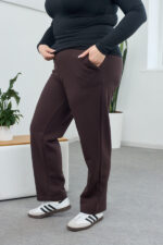 Штани 26.2854 б Трикотаж петля, колір Темний шоколад, 46(L), 48(XL), 50(ХХL), 52(3XL) - Зображення 2