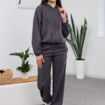 Костюм 26.2851 н Замш тонкий, колір Графіт, 40(XS), 42(S), 44(М)