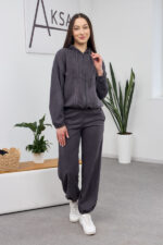 Set 26.2851 thin suede, color Graphite, 40(XS), 42(S), 44(M)