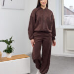 Set 26.2851 thin suede, color Dark chocolate, 40(XS), 42(S), 44(M)