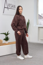 Set 26.2851 piele întoarsă subțire, culoare Ciocolata inchisa, 40(XS), 42(S), 44(M) - Image 2
