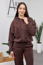 Set 26.2851 piele întoarsă subțire, culoare Ciocolata inchisa, 40(XS), 42(S), 44(M) - Image 4