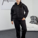 Set 25.2493 fleece knit, color Black, 48(XL), 50(XXL), 52(3XL)