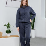 Комплект 26.2832 трикотаж петля, цвят Графит, 40(XS), 42(S), 44(M)