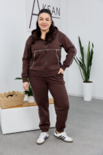 Комплект 26.2727 костюмна лакоста, цвят Тъмен шоколад, 48(XL), 50(XXL), 52(3XL)