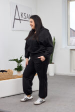 Set 26.2851 dünnes Wildleder, Farbe Schwarz, 46(L), 48(XL), 50(XXL) - Image 2