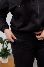 Set 26.2851 dünnes Wildleder, Farbe Schwarz, 46(L), 48(XL), 50(XXL) - Image 3