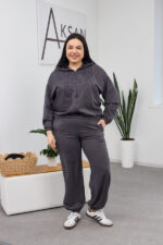 Set 26.2851 thin suede, color Graphite, 46(L), 48(XL), 50(XXL)