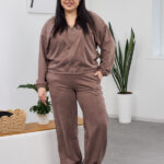 Set 26.2851 dünnes Wildleder, Farbe Helle Schokolade, 46(L), 48(XL), 50(XXL)