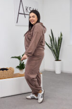 Комплект 26.2851 тънък велур, цвят Светлошоколадов, 46(L), 48(XL), 50(XXL) - Image 2