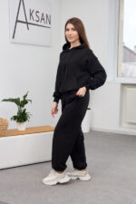 Костюм 26.2859 н Трикотаж петля, колір Чорний, 40(XS), 42(S), 44(М) - Зображення 2