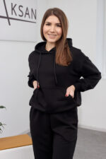 Костюм 26.2859 н Трикотаж петля, колір Чорний, 40(XS), 42(S), 44(М) - Зображення 4
