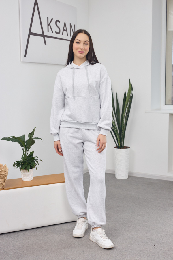 sera6195.jpg Set 26.2859 Loopback-Strickstoff, Farbe Melange, 40(XS), 42(S), 44(M) - Image 1