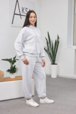 Set 26.2859 Loopback-Strickstoff, Farbe Melange, 40(XS), 42(S), 44(M) - Image 2