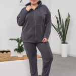 Set 26.1417 thin suede, color Graphite, 48(XL), 50(XXL), 52(3XL)