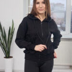 Sweatshirt 26.2856 Loopback-Strickstoff, Farbe Schwarz, 40(XS), 42(S), 44(M)