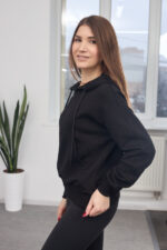 Sweatshirt 26.2856 Loopback-Strickstoff, Farbe Schwarz, 40(XS), 42(S), 44(M) - Image 2