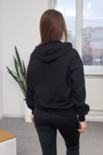 Sweatshirt 26.2856 Loopback-Strickstoff, Farbe Schwarz, 40(XS), 42(S), 44(M) - Image 4