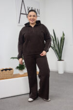 Комплект 26.2858 велур върху дайвинг, цвят Тъмен шоколад, 46(L), 48(XL), 50(XXL)
