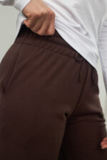 Pantaloni 26.2261 tricot dublu, culoare Ciocolata inchisa, 40(XS), 42(S), 44(M), 46(L) - Image 3