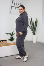 Костюм 26.2859 б Трикотаж петля, колір Графіт, 46(L)-48(XL), 50(ХХL)- 52(3XL) - Зображення 2