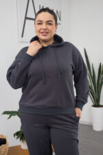 Костюм 26.2859 б Трикотаж петля, колір Графіт, 46(L)-48(XL), 50(ХХL)- 52(3XL) - Зображення 4