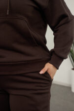 Комплект 26.2859 трикотаж петля, цвят Тъмен шоколад, 46(L)-48(XL), 50(XXL)- 52(3XL) - Image 3