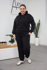 Комплект 26.2859 трикотаж петля, цвят Черен, 46(L)-48(XL), 50(XXL)- 52(3XL)