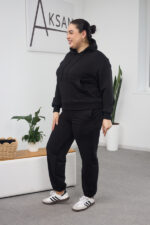 Комплект 26.2859 трикотаж петля, цвят Черен, 46(L)-48(XL), 50(XXL)- 52(3XL) - Image 2