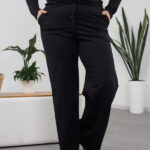 Hosen 26.2261 Zweifaden-Strickstoff, Farbe Schwarz, 48(XL), 50(XXL), 52(3XL)
