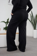 Панталони 26.2261 двуконечен трикотаж, цвят Черен, 48(XL), 50(XXL), 52(3XL) - Image 2