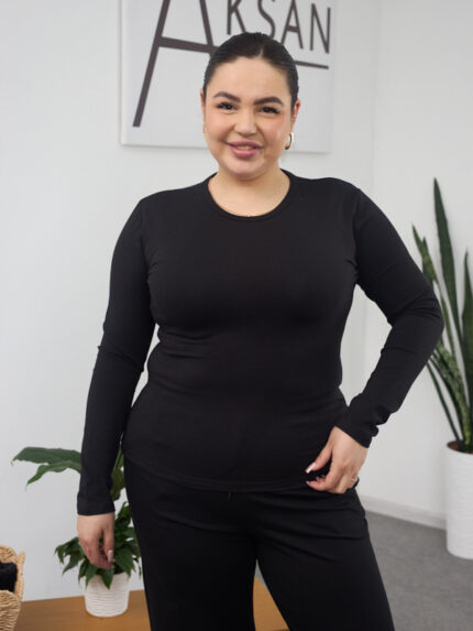 Лонгслів 26.2613 б Супрем, колір Чорний, 48(XL), 50(ХХL), 52(3XL)