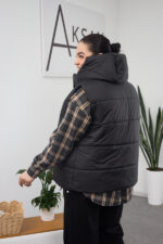 Жилетка 26.2857 б Плащівка Лаке, колір Чорний, 46(L), 48(XL), 50(ХХL) - Зображення 2