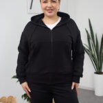 Bluză 26.2856 tricot buclat, culoare Negru, 46(L), 48(XL), 50(XXL)